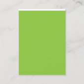 Carte De Visite Site Web avec un Arrière - plan vert et une fronti (Devant)