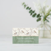 Carte De Visite site web Birds of A Feather nom d'entreprise (Debout devant)