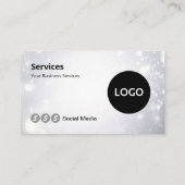 Carte De Visite Site Web de Code QR Scannable Logo Moderne (Dos)
