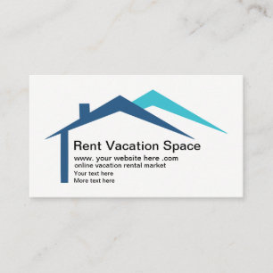 Carte De Visite Site Web de Location de Vacances