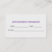 Carte De Visite Site Web Résultats de recherche Nomination d'un mé (Dos)