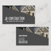 CARTE DE VISITE SITUATION DE LA BUSINE D'INSULTATION SUR LE TOIT D (Devant / Derrière)