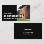 CARTE DE VISITE SITUATION DE LA BUSINE D'INSULTATION SUR LE TOIT D (Devant / Derrière)