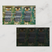 Carte De Visite Six circuits de puces (Devant / Derrière)