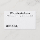 Carte De Visite Six guitares acoustiques de Sting (Dos)