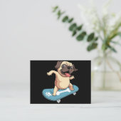 Carte De Visite Skate board Carlin Skateboard (Debout devant)