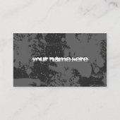 Carte De Visite skateboarding grunge (Dos)