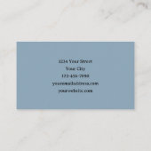 Carte De Visite Skeleton On Beach (Dos)