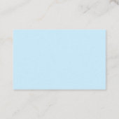 Carte De Visite Ski (Dos)