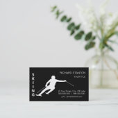 Carte De Visite Ski (Debout devant)