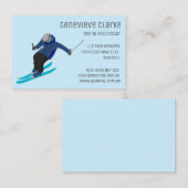 Carte De Visite Ski (Devant / Derrière)