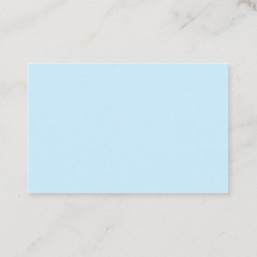 Carte De Visite Ski (Dos)