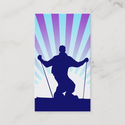 Carte De Visite ski alpin (Devant)