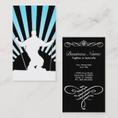 Carte De Visite ski alpin (Devant / Derrière)