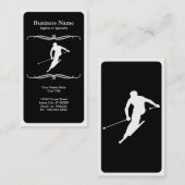Carte De Visite ski de mod (Devant / Derrière)