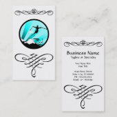 Carte De Visite ski florissant (Devant / Derrière)