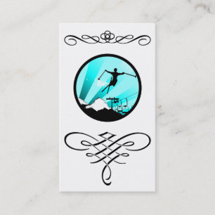 Carte De Visite ski florissant