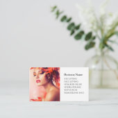 Carte de visite Skincare & Beauty Salon (Debout devant)