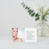 Carte de visite Skincare & Beauty Salon (Debout devant)