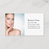 Carte de visite Skincare & Beauty Salon (Dos)