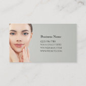 Carte de visite Skincare & Beauty Salon (Dos)