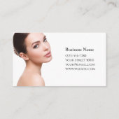 Carte de visite Skincare & Beauty Salon (Dos)