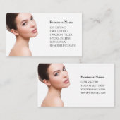 Carte de visite Skincare & Beauty Salon (Devant / Derrière)