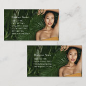 Carte de visite Skincare & Beauty Salon (Devant / Derrière)