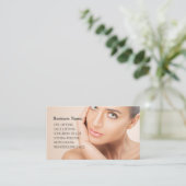 Carte de visite Skincare & Beauty Salon (Debout devant)