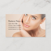 Carte de visite Skincare & Beauty Salon (Dos)