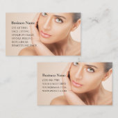 Carte de visite Skincare & Beauty Salon (Devant / Derrière)