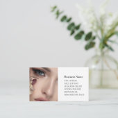 Carte de visite Skincare & Beauty Salon (Debout devant)
