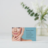 Carte de visite Skincare & Beauty Salon (Debout devant)