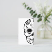 Carte De Visite skullz de sucre (Debout devant)