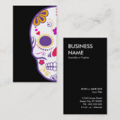 Carte De Visite skullz de sucre : 1 (Devant / Derrière)