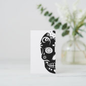 Carte De Visite skullz de sucre : 2 (Debout devant)