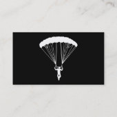 Carte De Visite SKYDIVE aqua swatch (Dos)