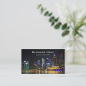 Carte De Visite Skyline Singapour pittoresque (Debout devant)