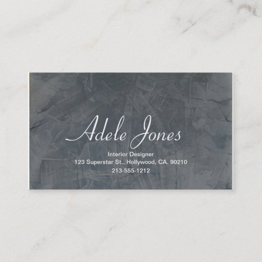 Carte de visite Slate ll (Devant)