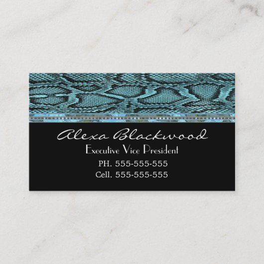 Carte De Visite Slayter Classic Unique Professionnel (Devant)