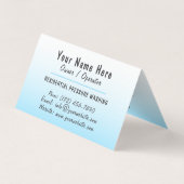 Carte De Visite Sleek Residential Pressure Washing Before After (Dos)