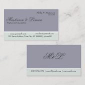 Carte De Visite Slick Designs branché Colours Impression Booster (Devant / Derrière)