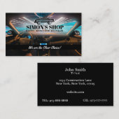 Carte De Visite Slogans automatiques de réparation de fenêtre (Devant / Derrière)