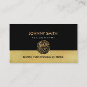 Carte De Visite Slogans comptables (Devant)