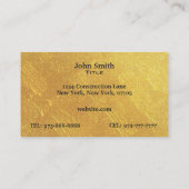 Carte De Visite Slogans d'agent immobilier (Dos)