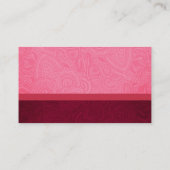 Carte De Visite Slogans de babysitter (Dos)