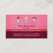 Carte De Visite Slogans de babysitter (Devant)