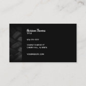 Carte De Visite Slogans de magasin de pneu (Dos)