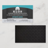 Carte De Visite Slogans de portes de garage (Devant / Derrière)