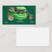 Carte De Visite Small Engine Repair Service Business Card (Devant / Derrière)